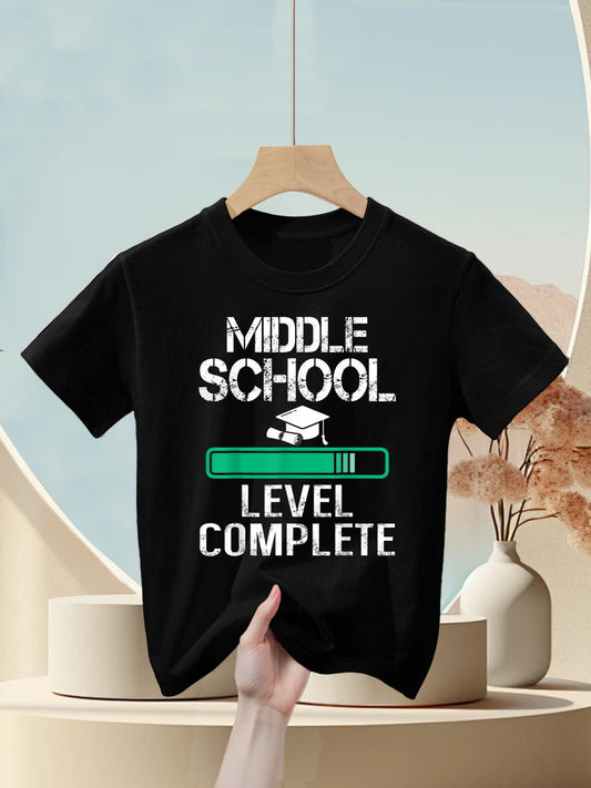 Funny Middle School Graduation 8th Grade Gift Kids T-Shirt