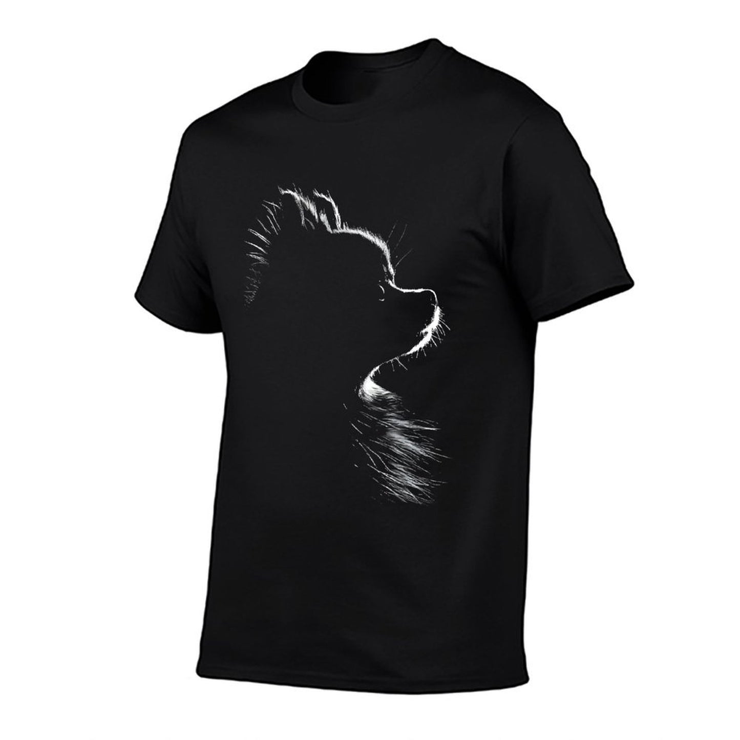 Retro Pomeranian Silhouette T-Shirt