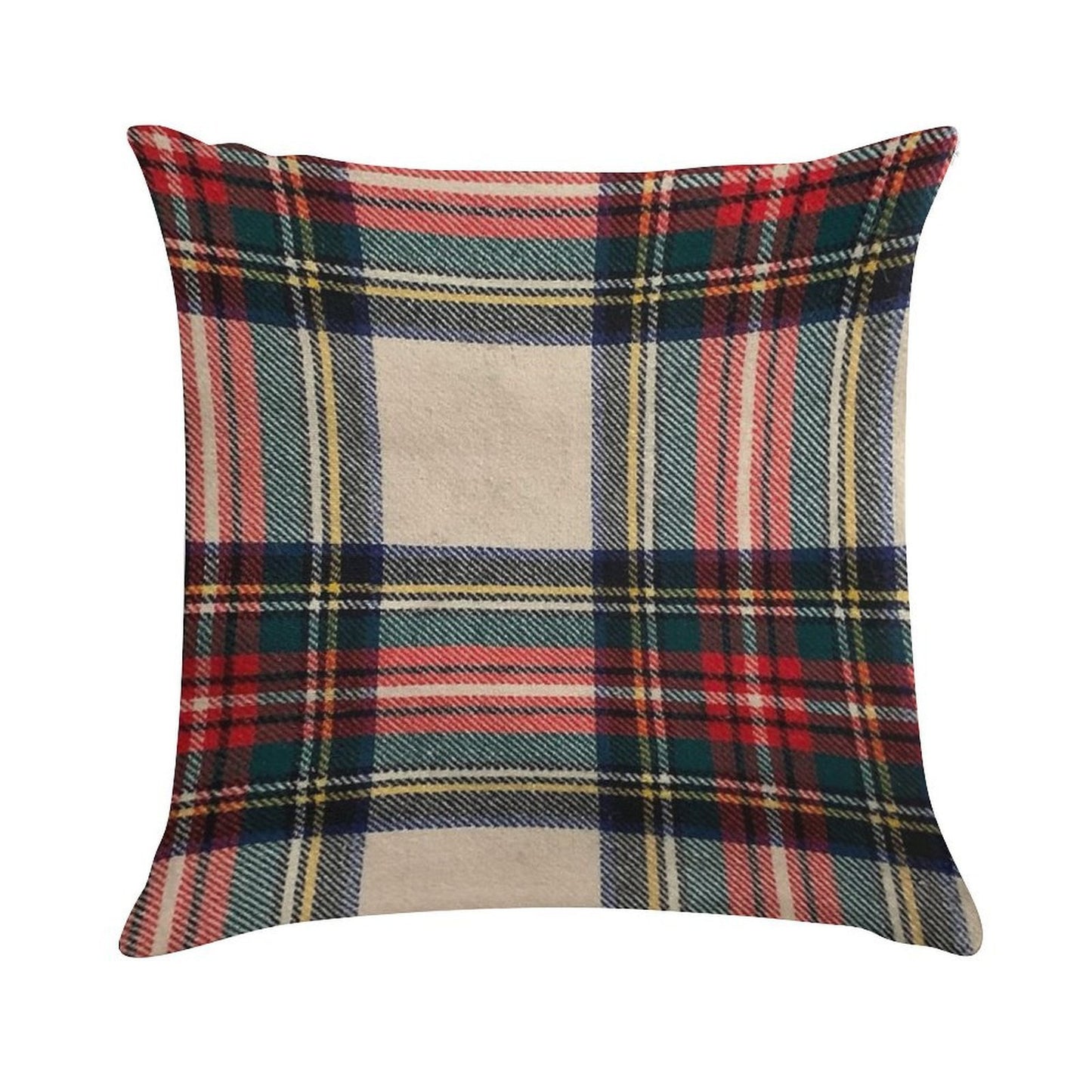 Stewart Dress Tartan - Pattern Soft Ultra-Soft Texture Throw Pillow