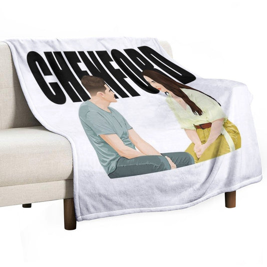 CHENFORD (black Text) The Rookie Throw Blanket