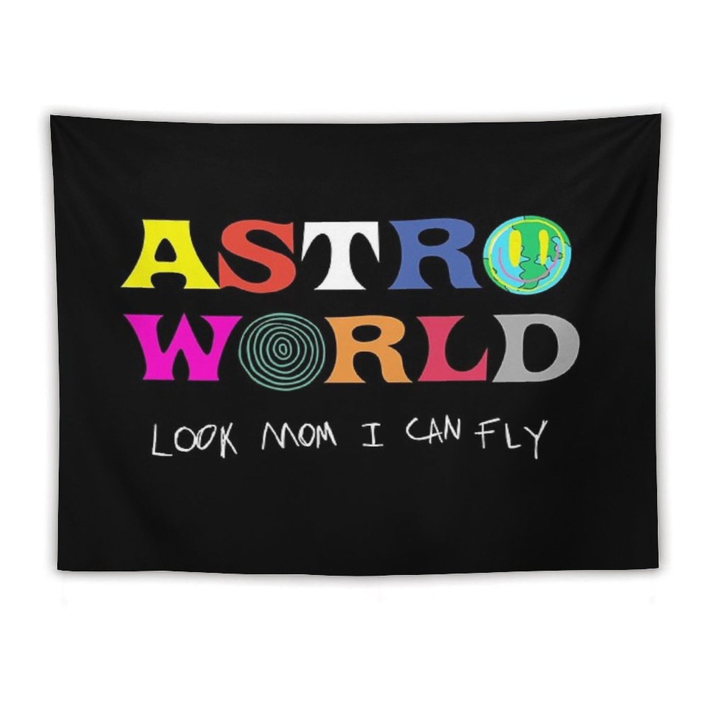 ASTROWORLD Look Mum I Can Fly Tapestry
