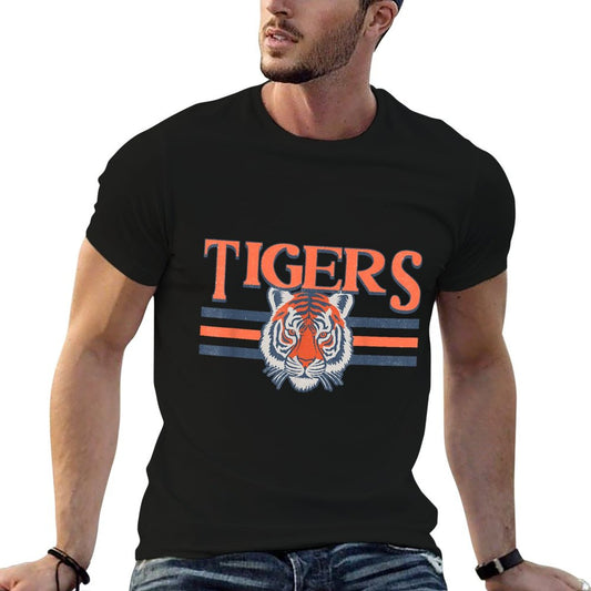 Tigers Vintage Sports Name Design Gift Men Women Girls T-Shirt