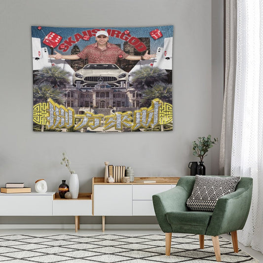 八方来财 (Bāfāng Lái Cái) Tapestry