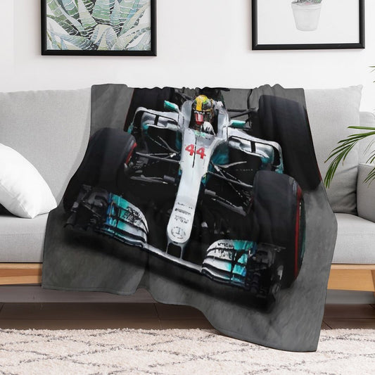 Lewis Hamilton 44 - F1 2024 Throw Blanket