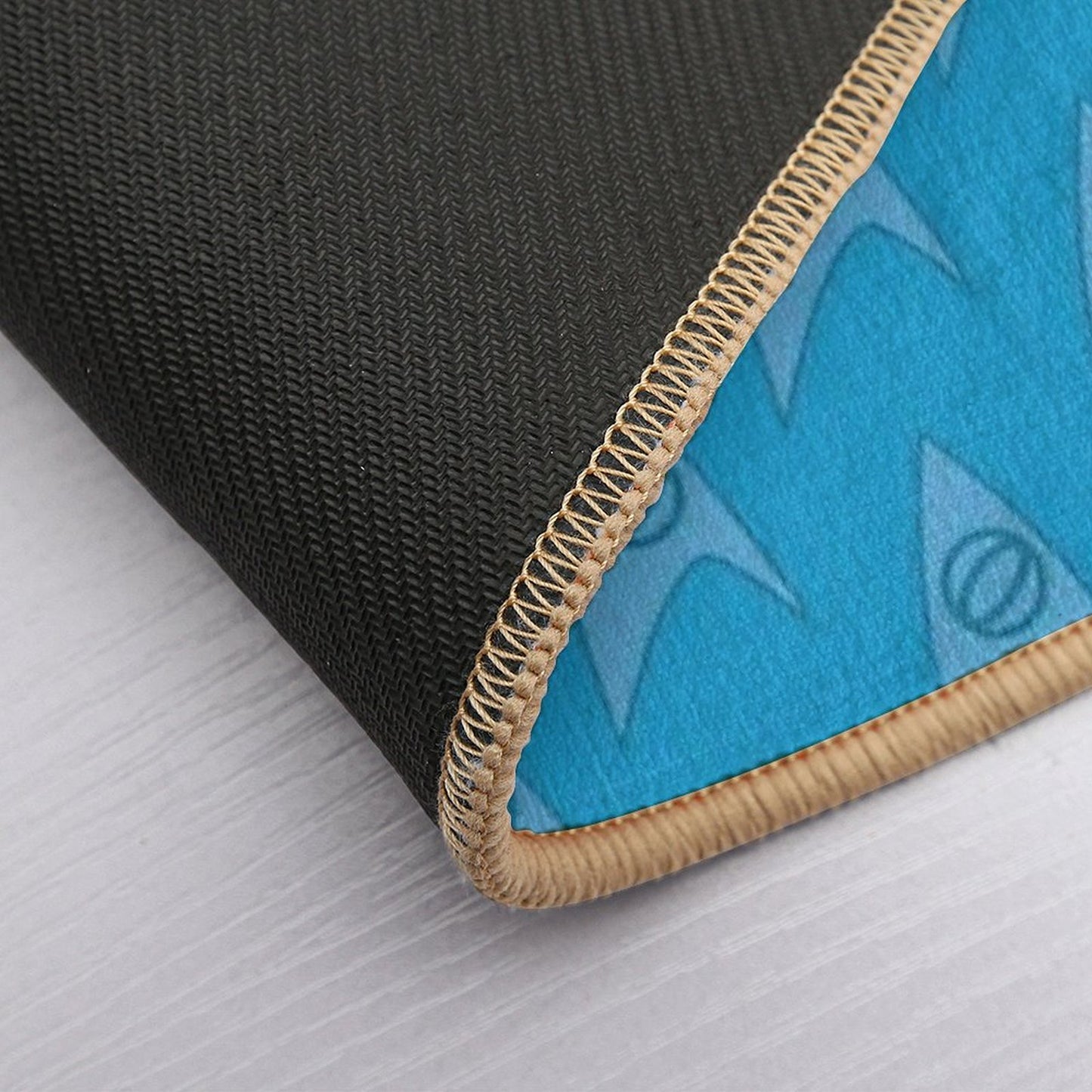 Science Blue Bath Mat