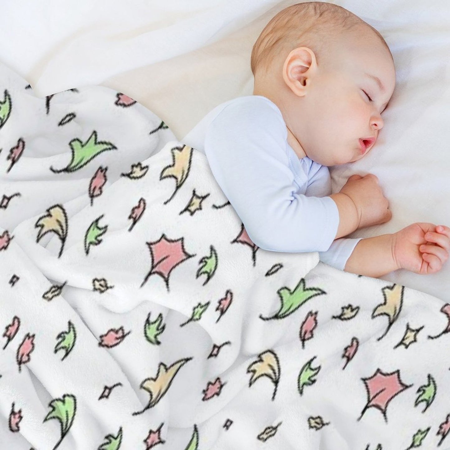 Heartstopper Leaves Throw Blanket