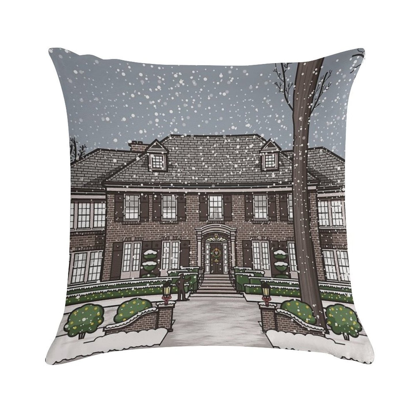 Home Alone Christmas Soft Warmth Comfort Throw Pillow