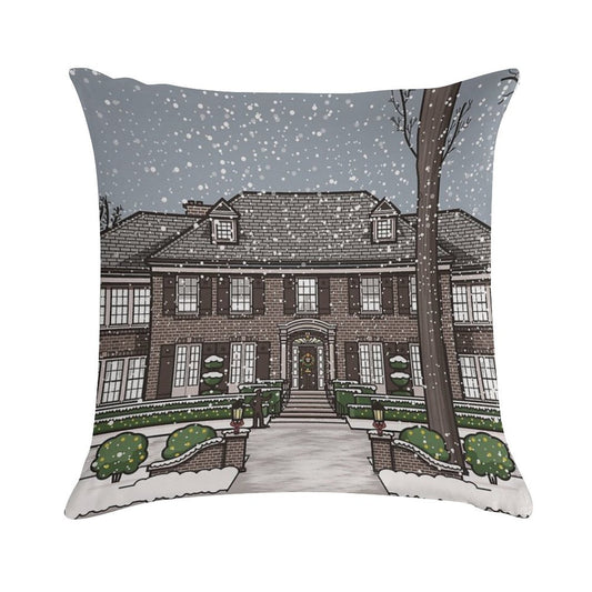 Home Alone Christmas Soft Warmth Comfort Throw Pillow