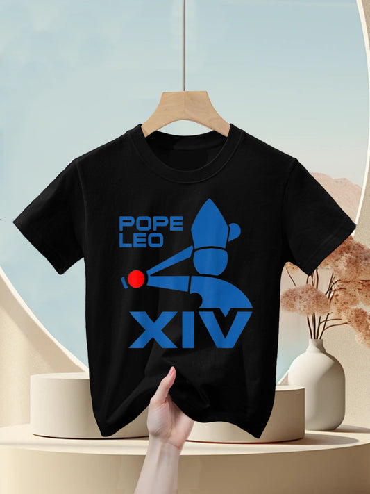 Da Pope Leo XIV Baseball Kids T-Shirt