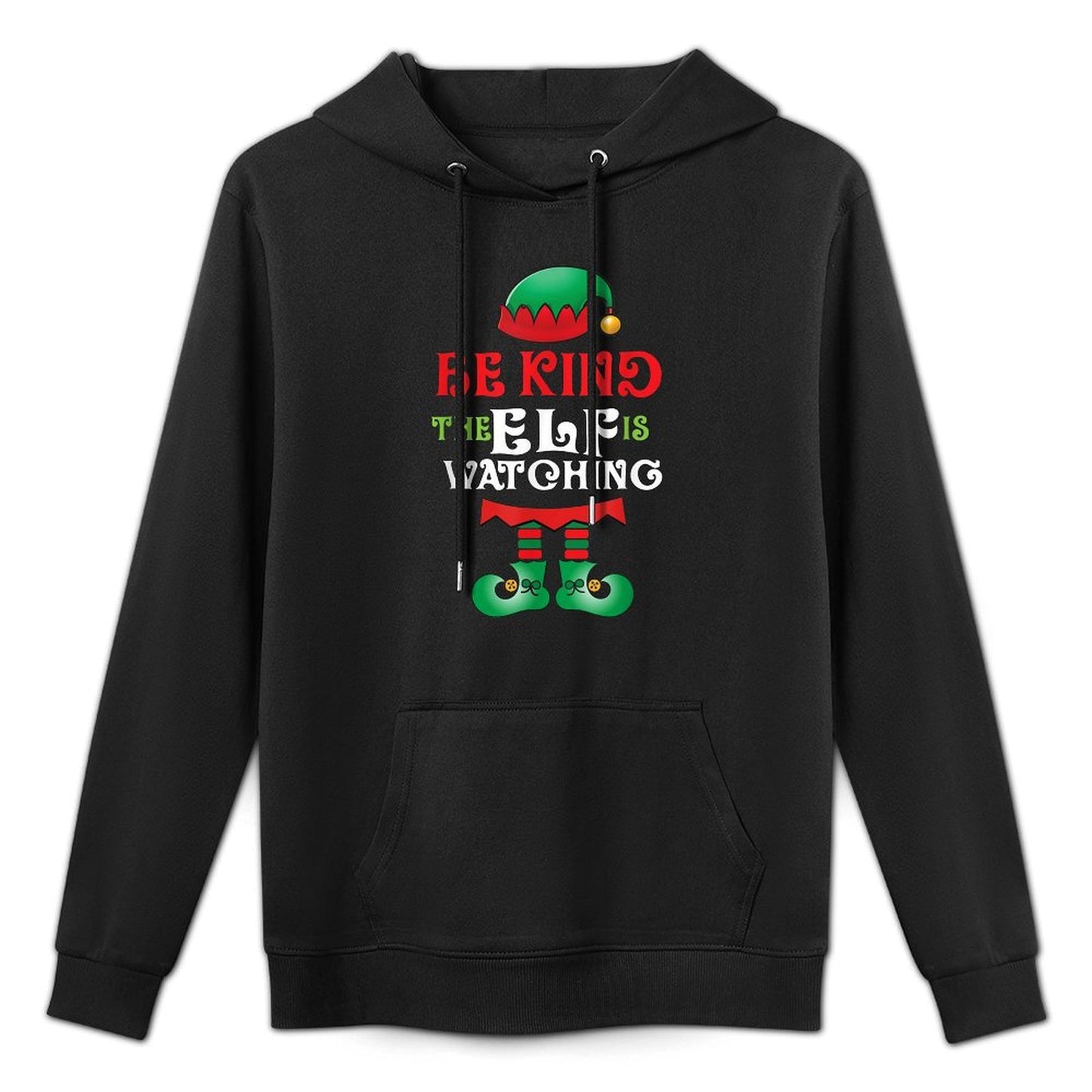 Be Kind Teacher Elf Christmas Anti Bullying Kindness Men Women Kids Colorfast Hoodie