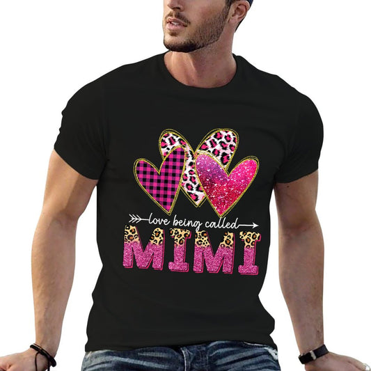 I Love Being Called Mimi Grandma Valentine Mothers Day T-Shirt