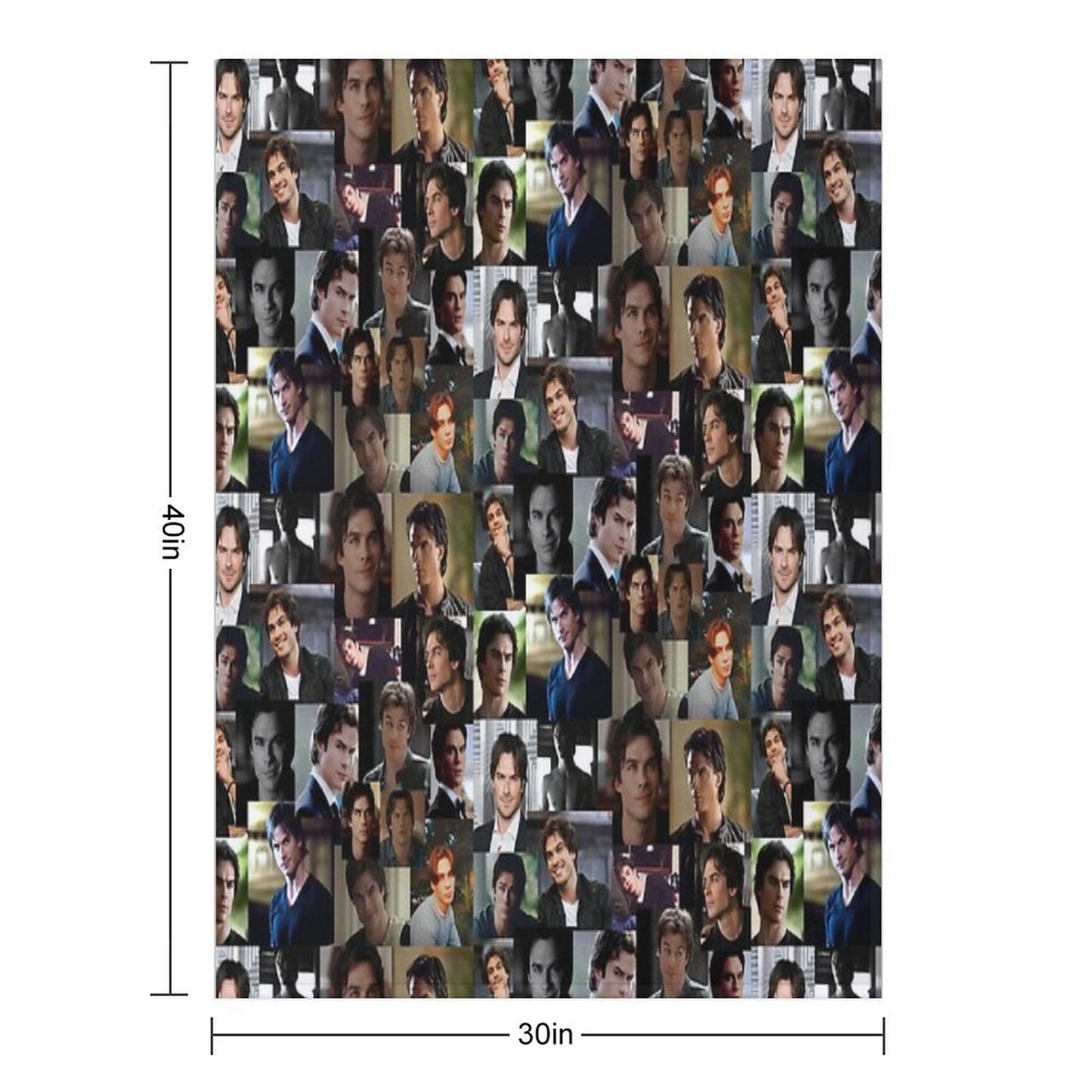 Ian Somerhalder Throw Blanket