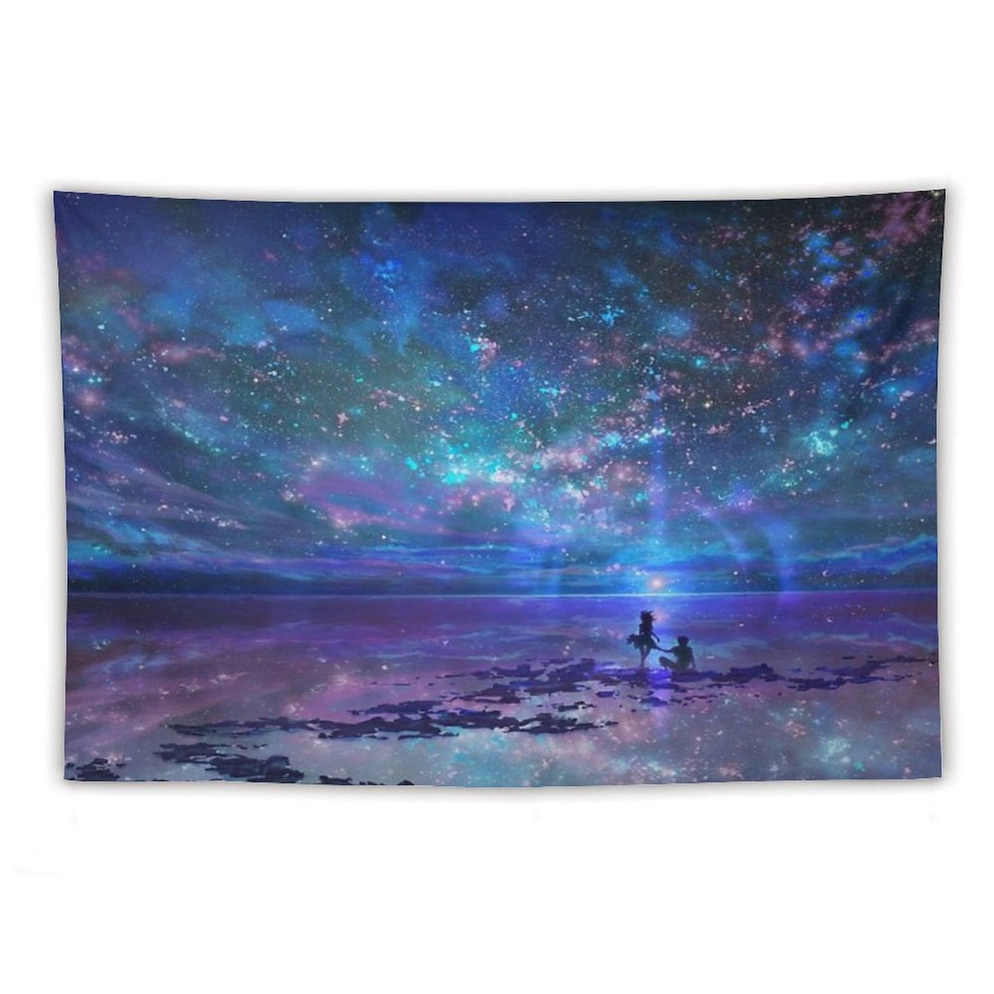 Ocean, Stars, Sky, And You Tapestry