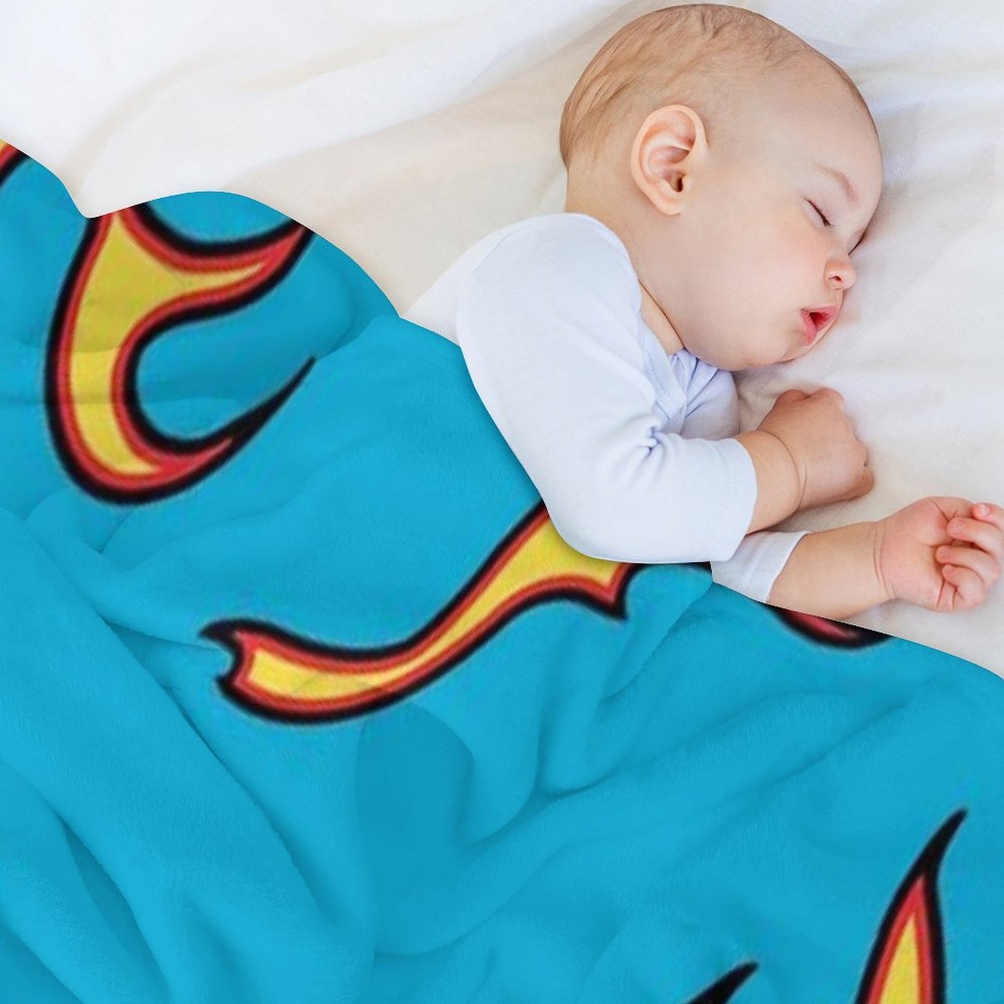 GOLFWANG Flames Throw Blanket