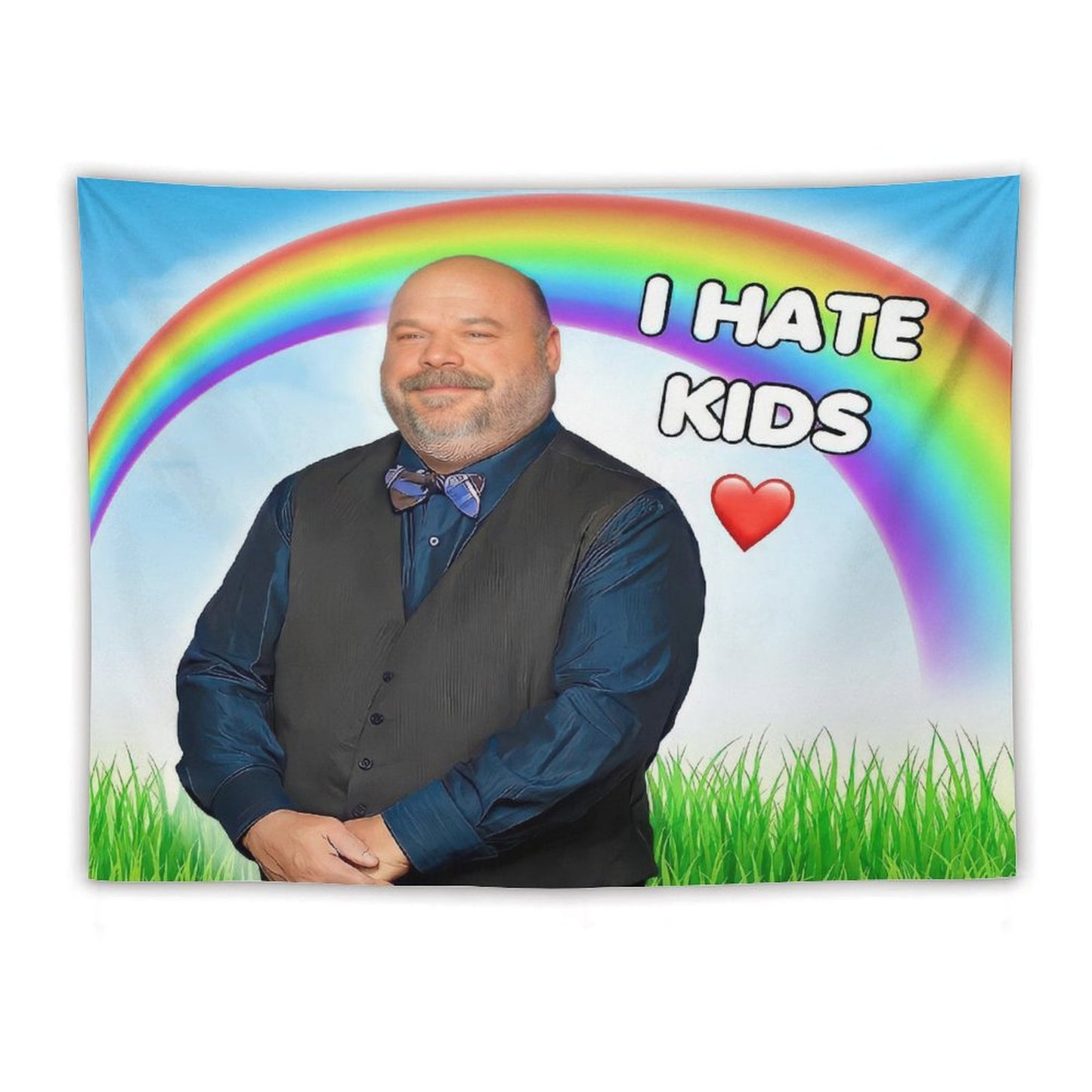 Bertram Endearment - I Hat Kids Tapestry