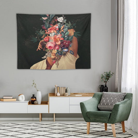 Roses Bloomed Every Time I Thought of You Tapestry