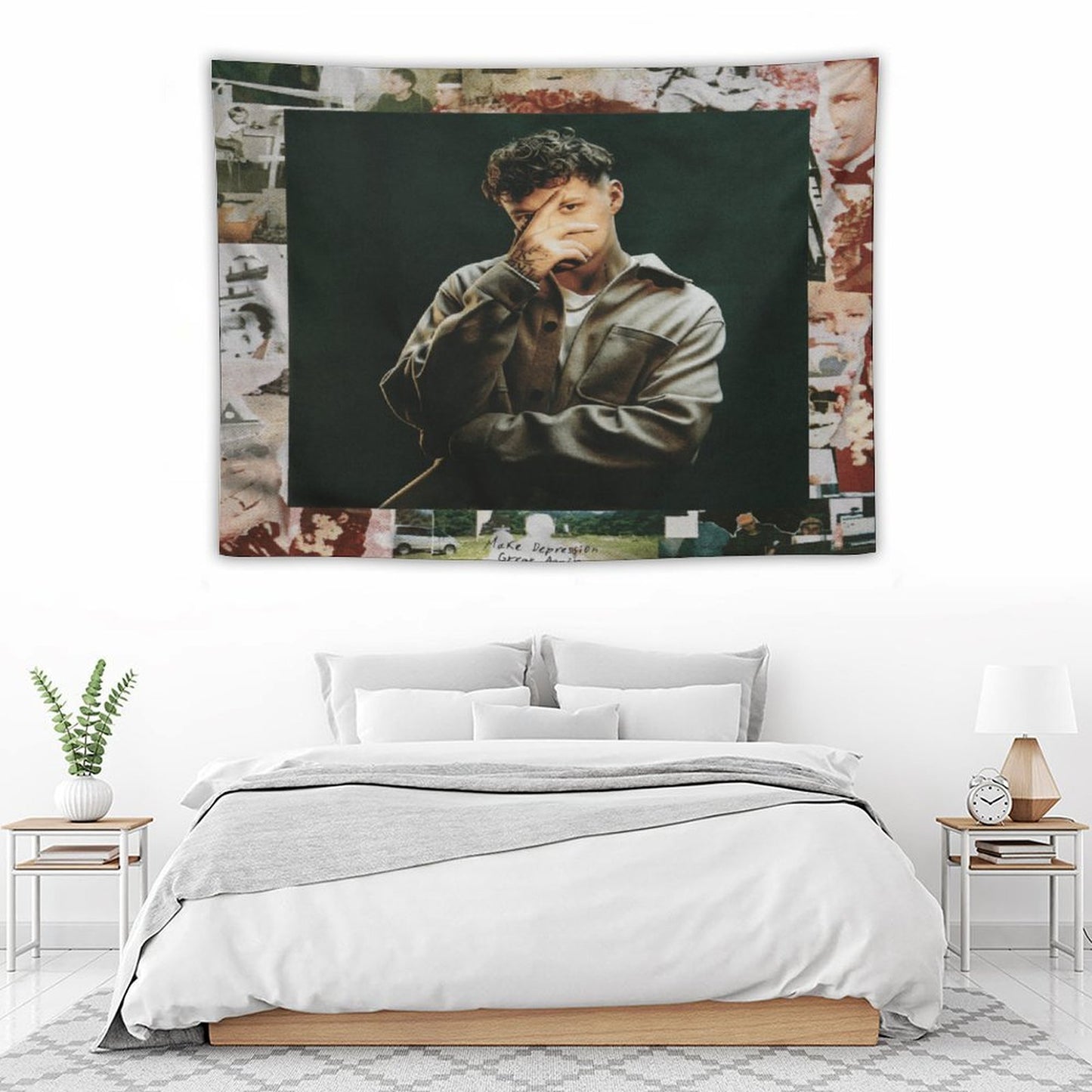 MAKE DEPRESSION GREAT AGAIN Tapestry