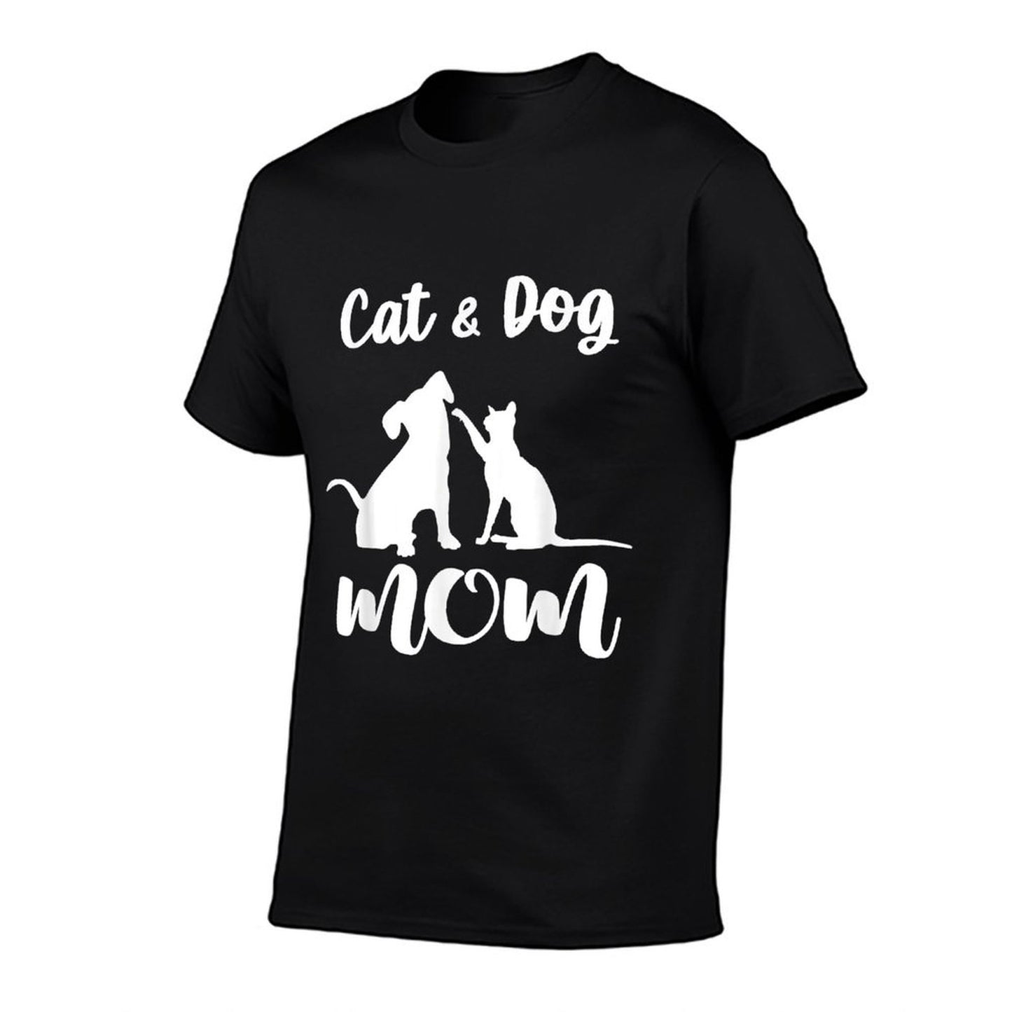 Cat And Dog Mom Shirt Pets Animals Lover Puppy for Women T-Shirt