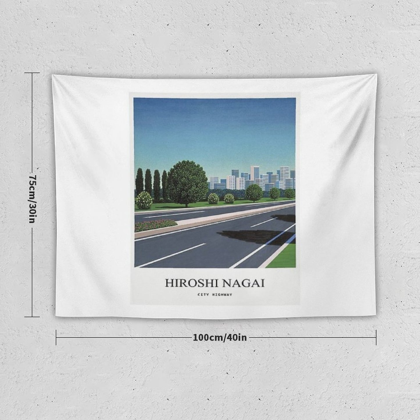 City Highway Tapestry