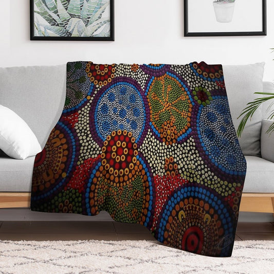 THE BIG CLAN GATHERING Throw Blanket