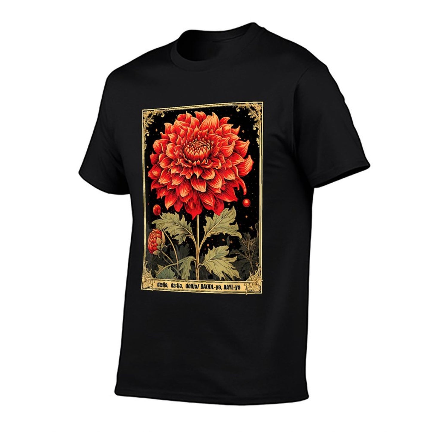 Vintage Dahlias T-Shirt
