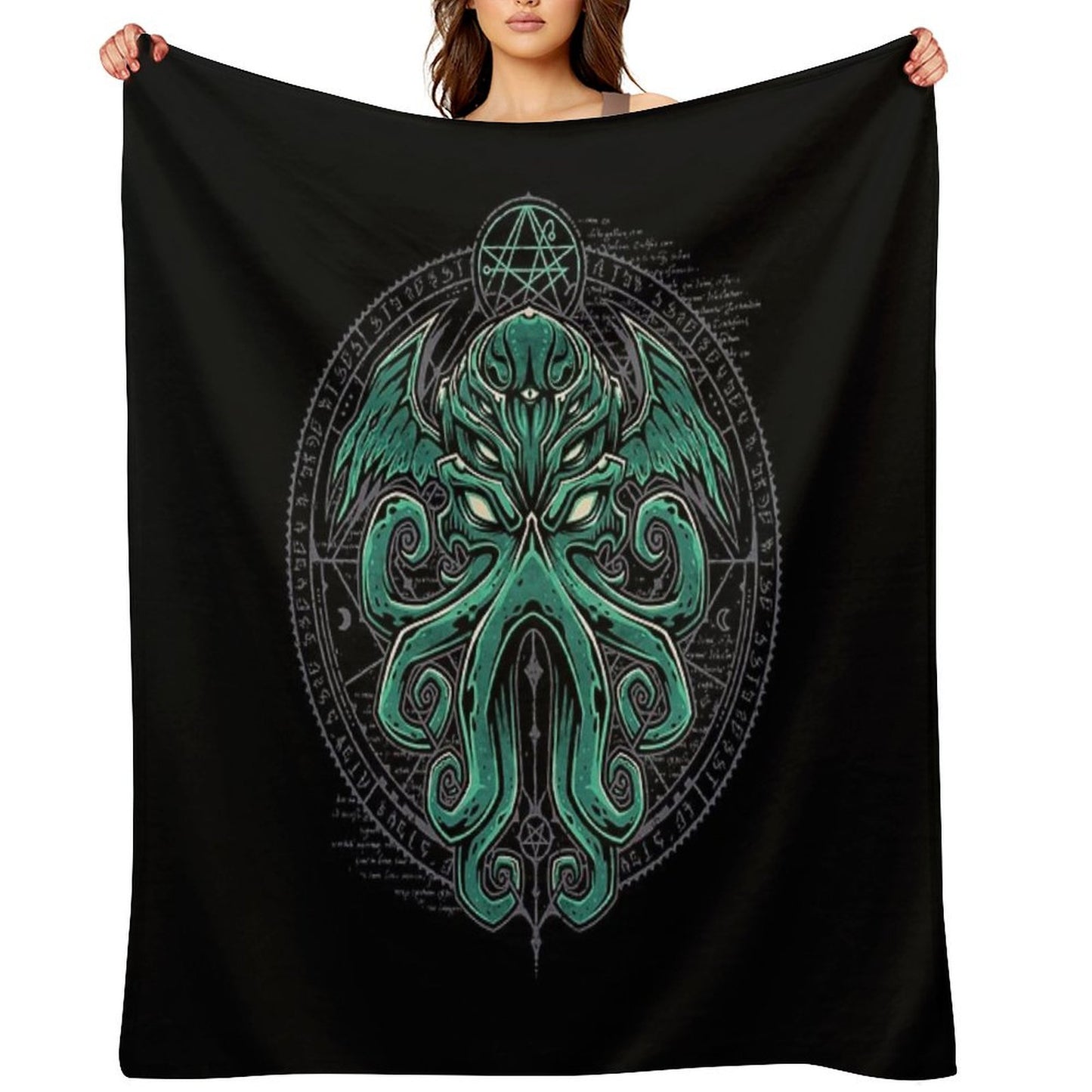 Great Cthulhu Throw Blanket