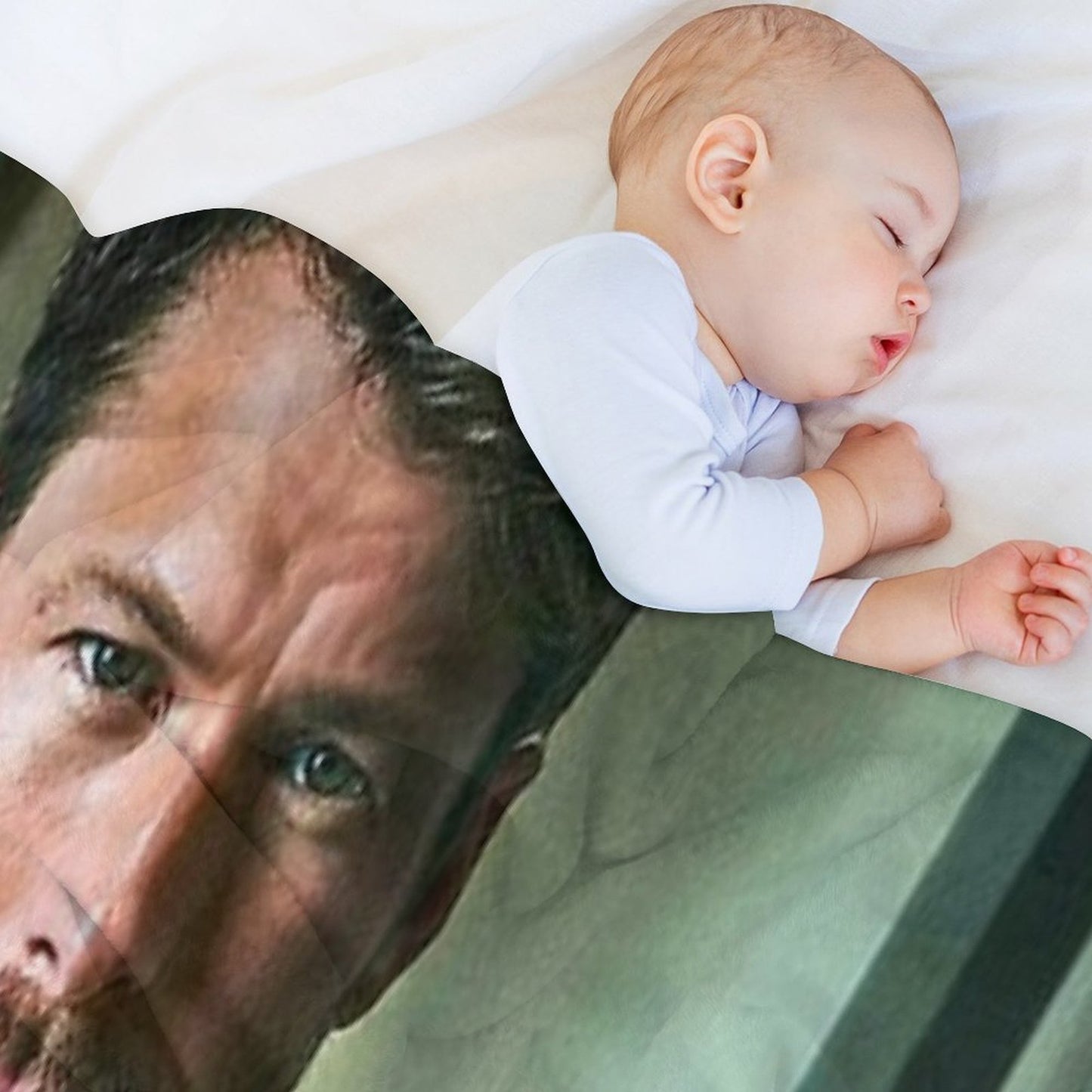Glen Powell Handsome Throw Blanket