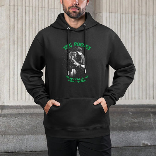 The Pogues Official Fairy Tale in New York Christmas Adjustable Hood Hoodie