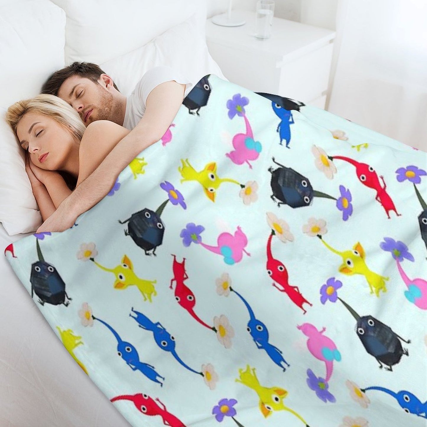 Pikmin Throw Blanket