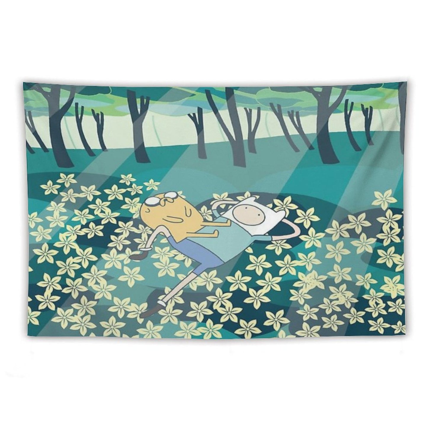 Field of Flowers (Adventure Time) Tapestry