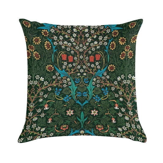 Blackthorn by William Morris, 1892 Soft Luxury Feel Throw Pillow
