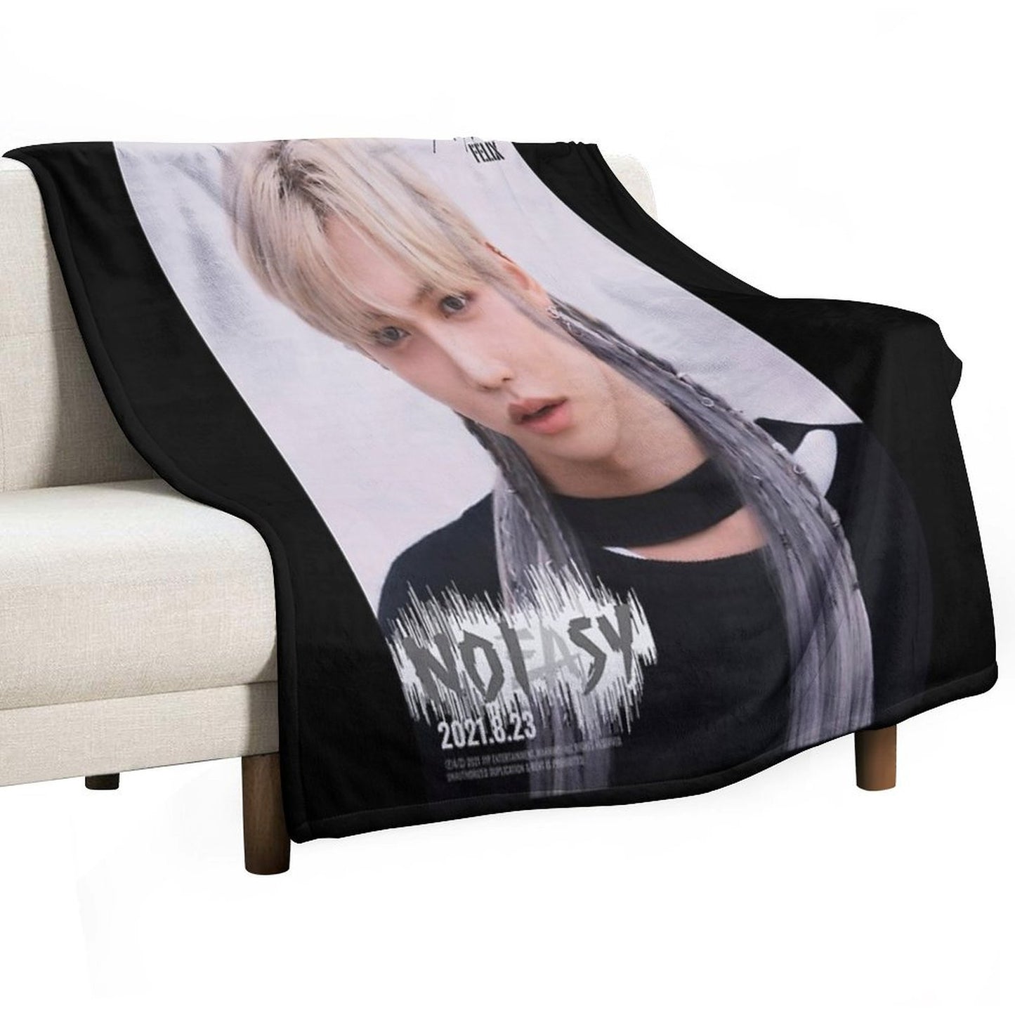 Stray Kids - Felix - Kpop Throw Blanket