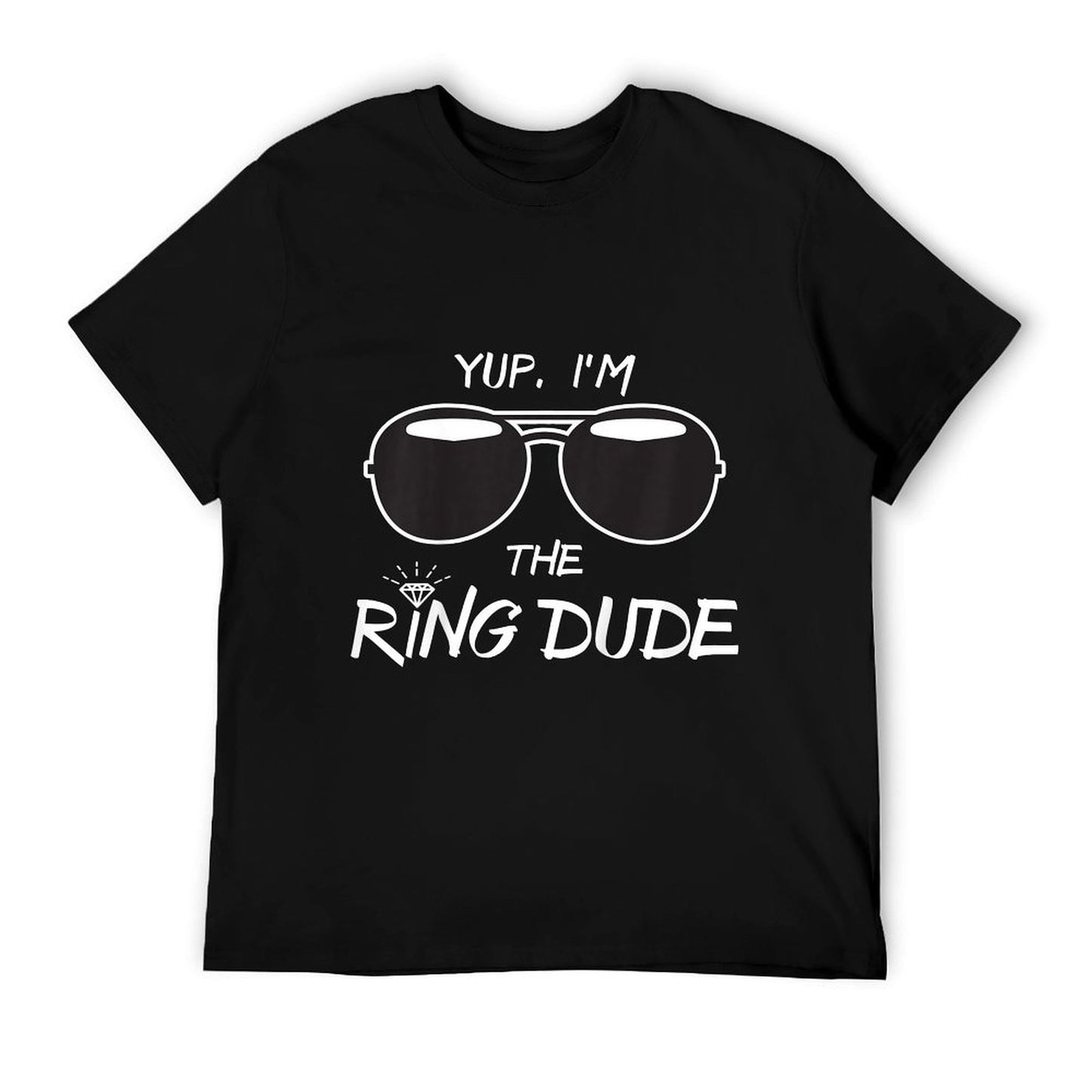 Yup I'm The Ring Dude - Funny Kids Ring Bearer T-Shirt
