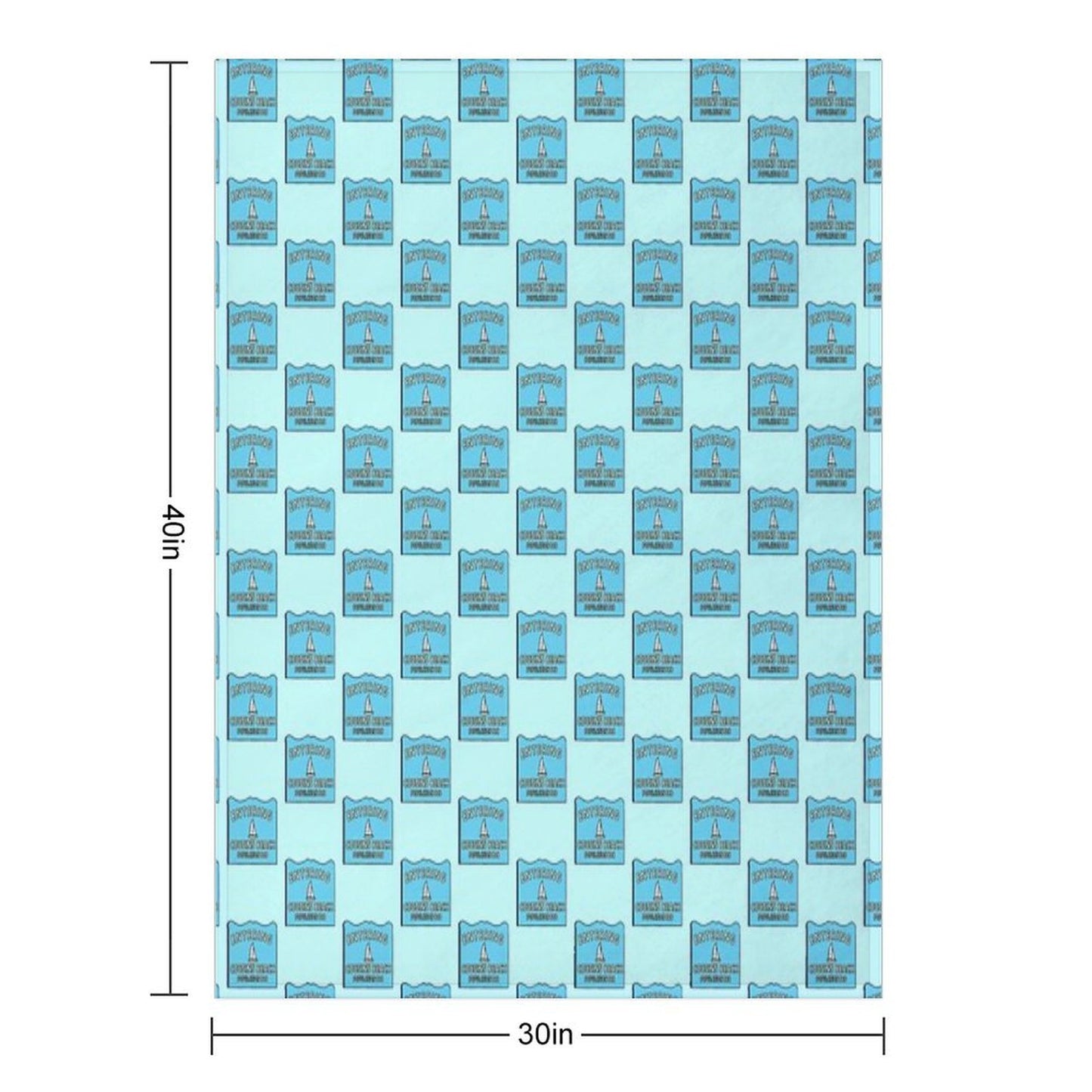 Cousins Beach Throw Blanket