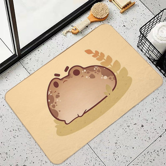 Grumpy Desert Rain Frog Bath Mat