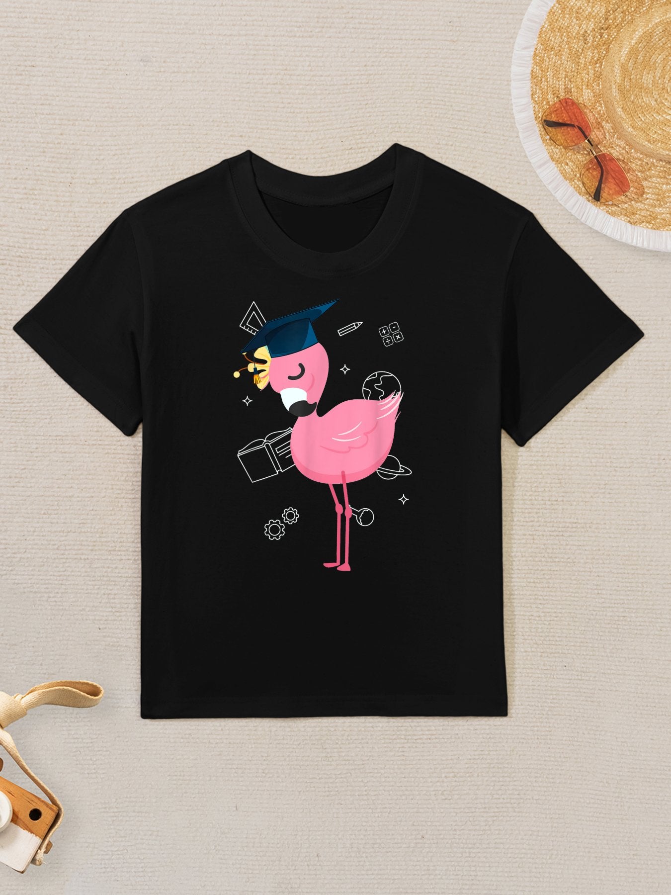 Graduation Class of 2019 T Pink Flamingo Senior Gift Kids T-Shirt