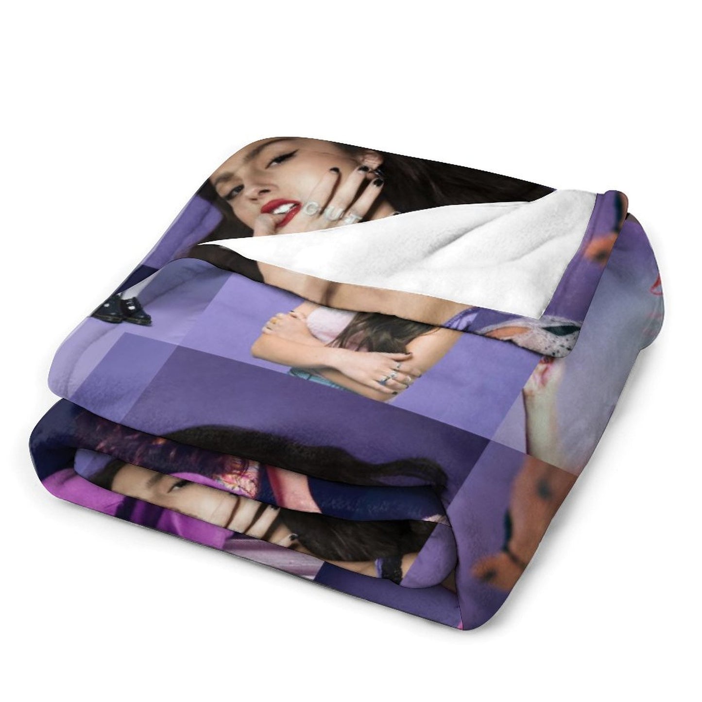 Olivia Rodrigo Albums Cover Throw Blanket