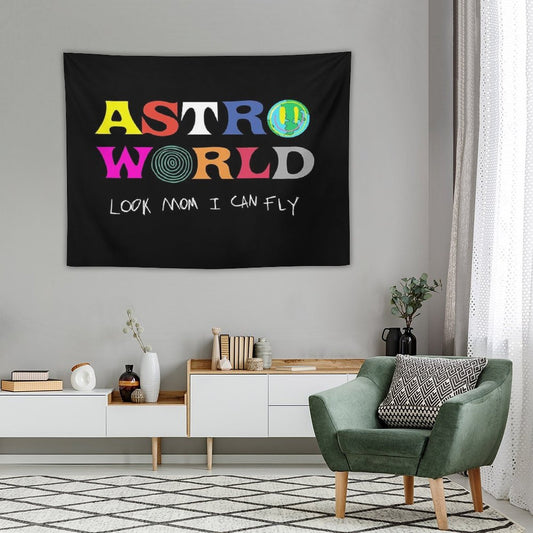 ASTROWORLD Look Mum I Can Fly Tapestry