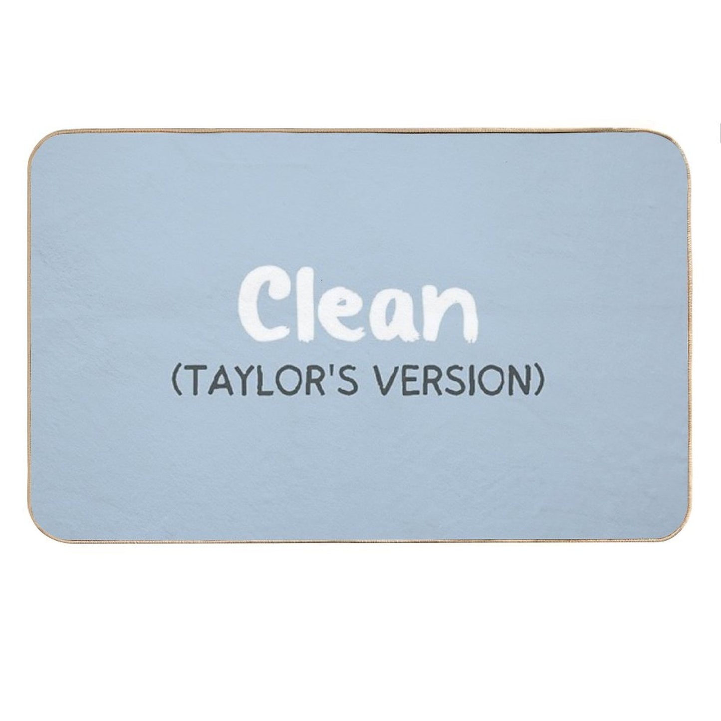 Clean Taylors Version Bath Mat