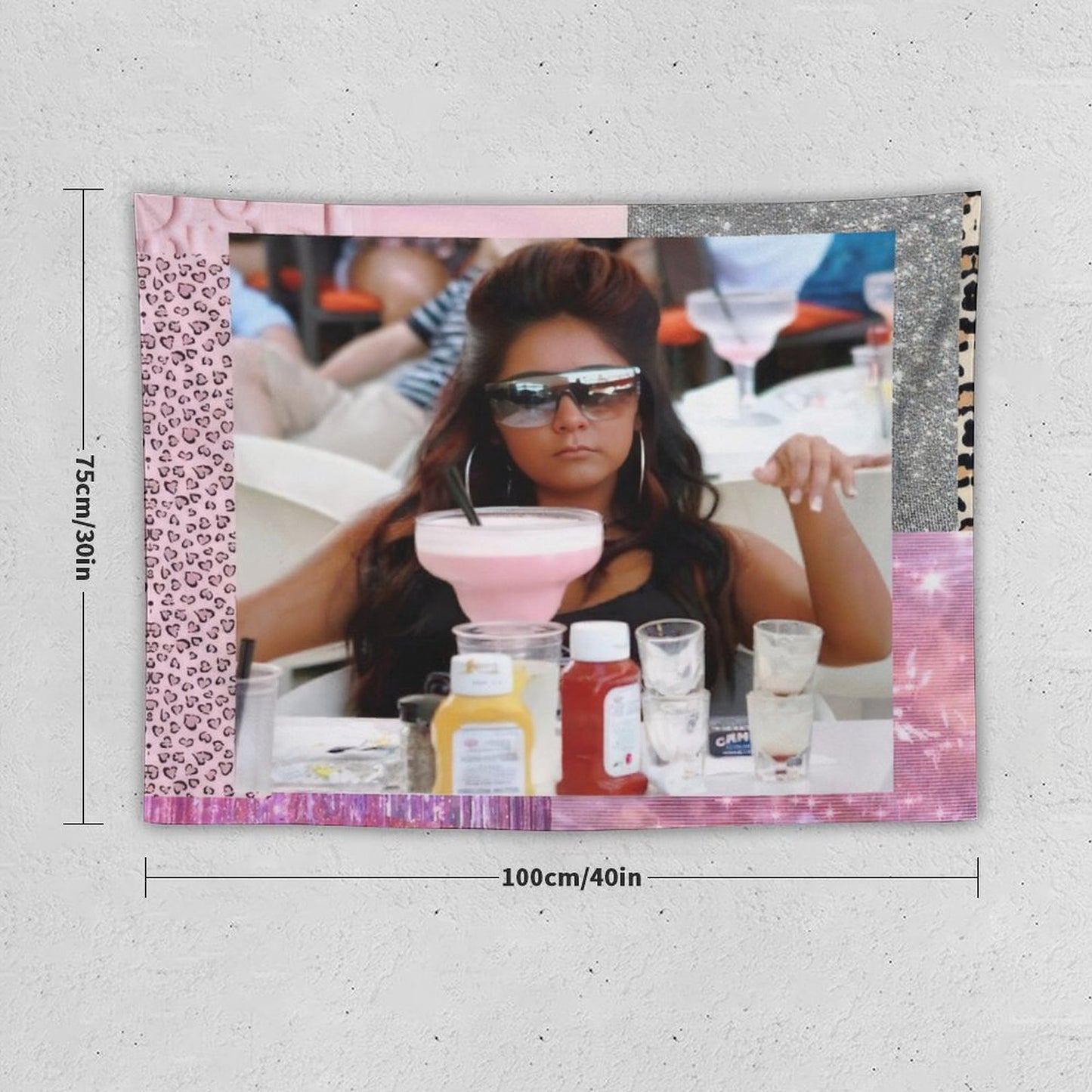 Shore Snooki Mood Tapestry