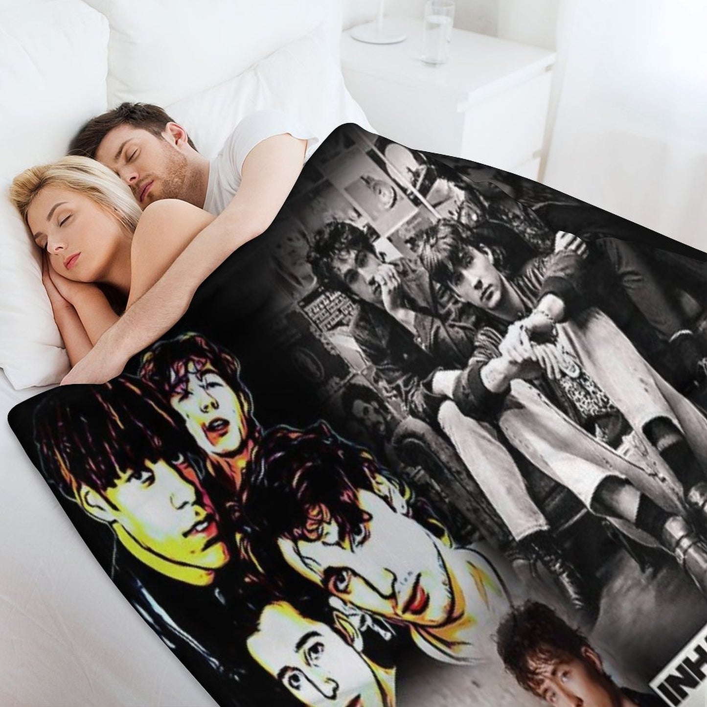 Inhaler Band Dublin Throw Blanket