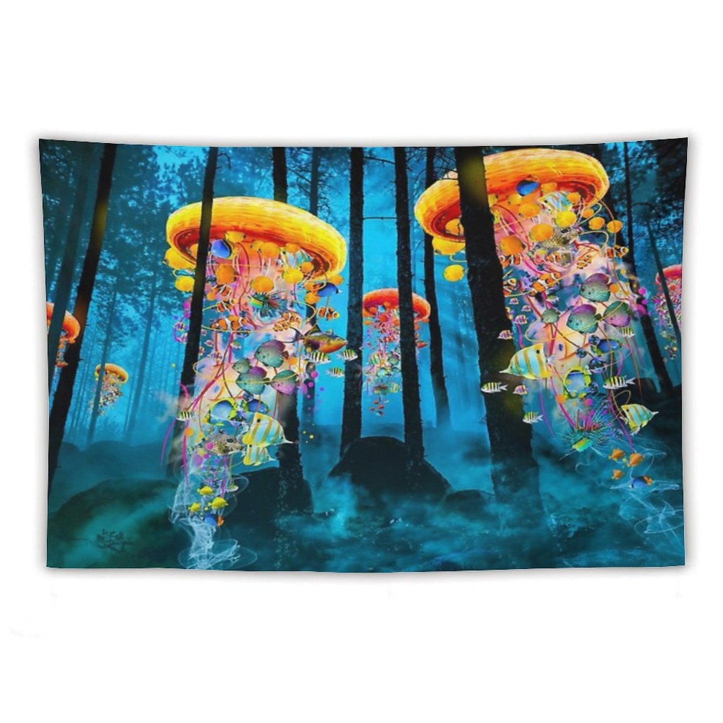 Electric Jellyfish Worlds in A New Forest Tapestry