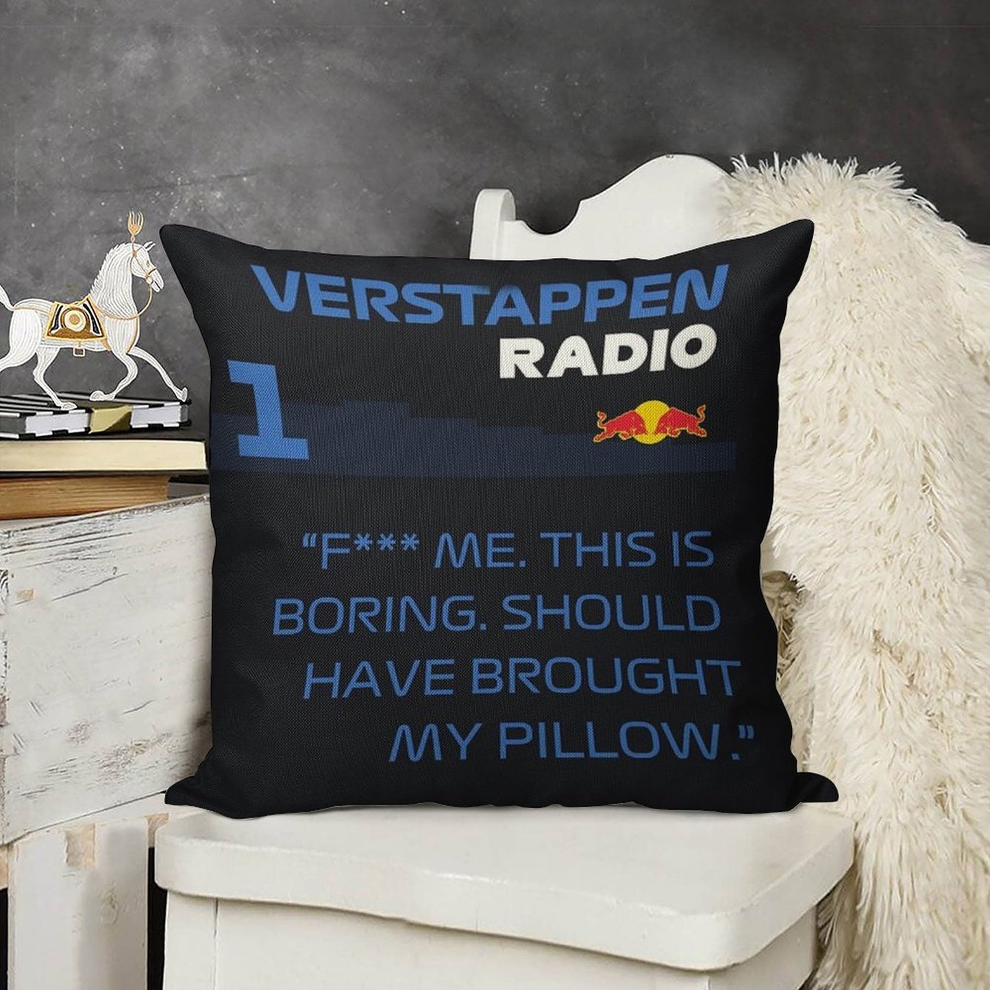 Should Have Brought My Pillow Linen Throw Pillow Cover