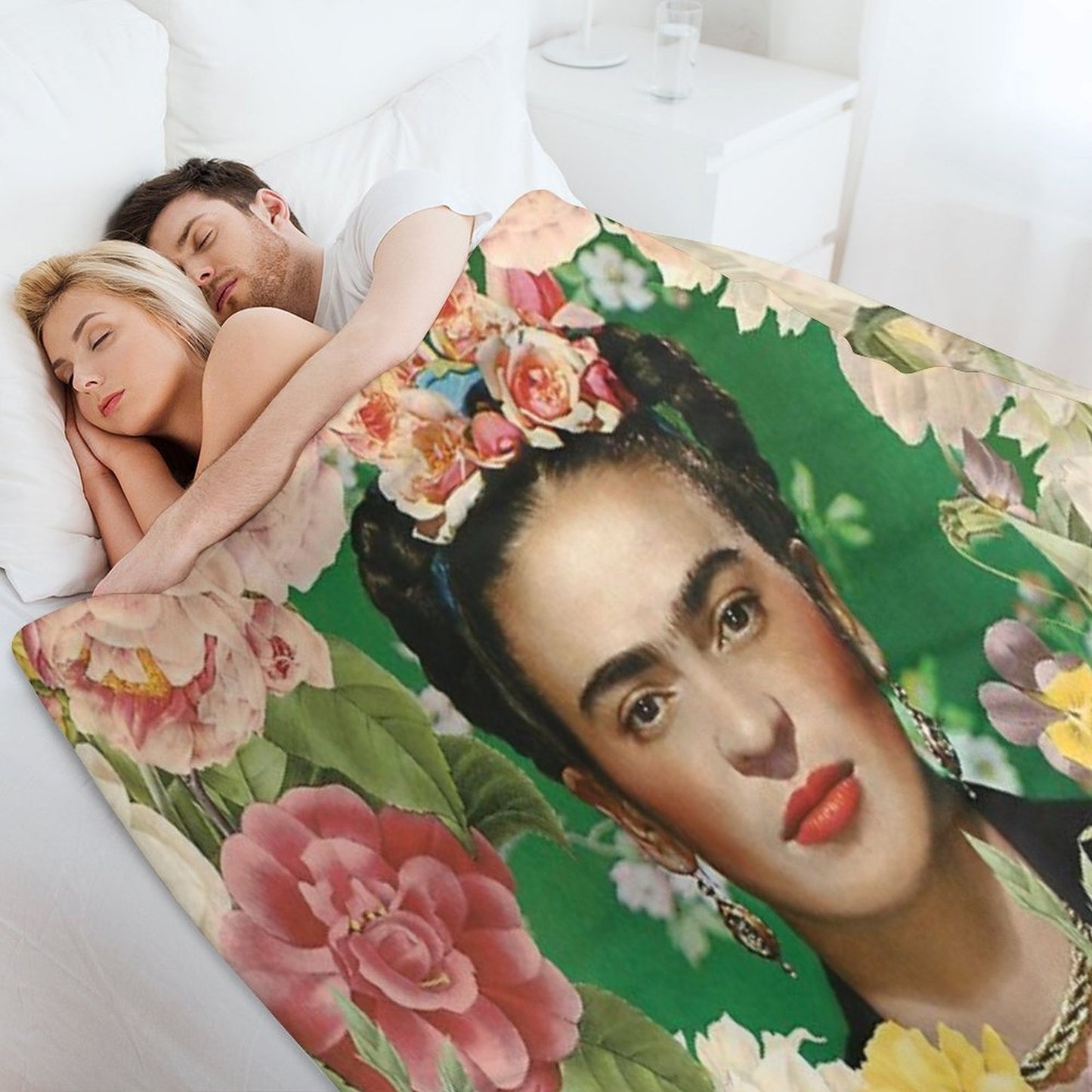 Frida Kahlo IV Throw Blanket