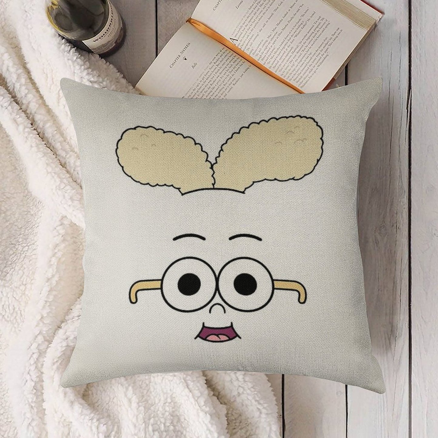 APPLE AND ONION - ONION Linen Throw Pillow Cover