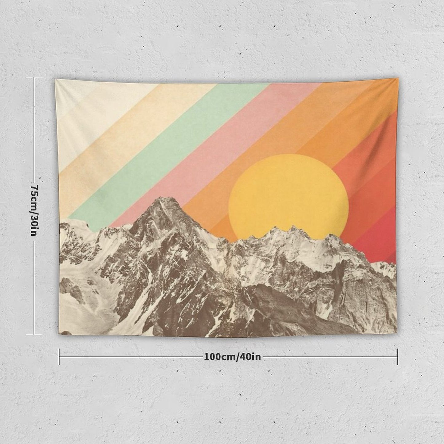 Mountainscape #1 Tapestry