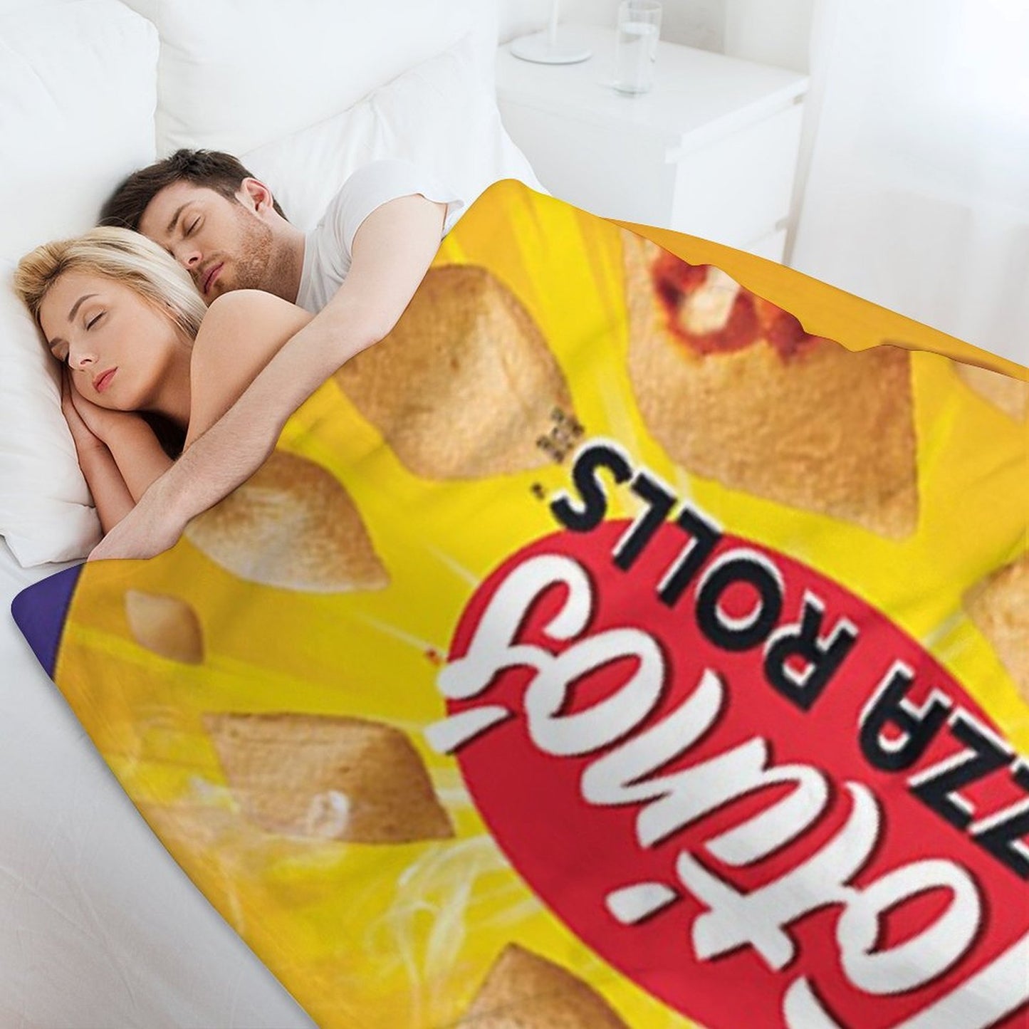 Pizza Rolls Throw Blanket