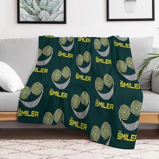 The Smiler Throw Blanket
