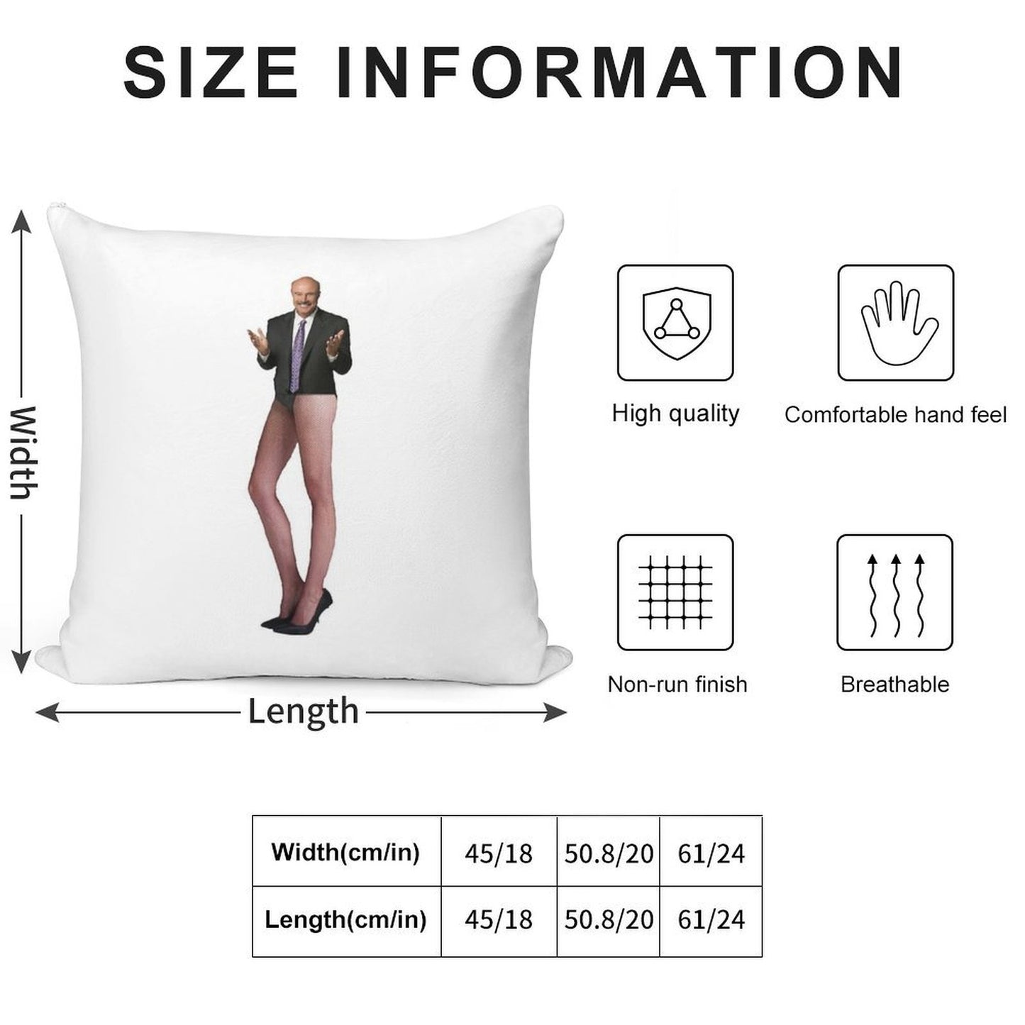 Dr Phil Soft Style Accent Throw Pillow