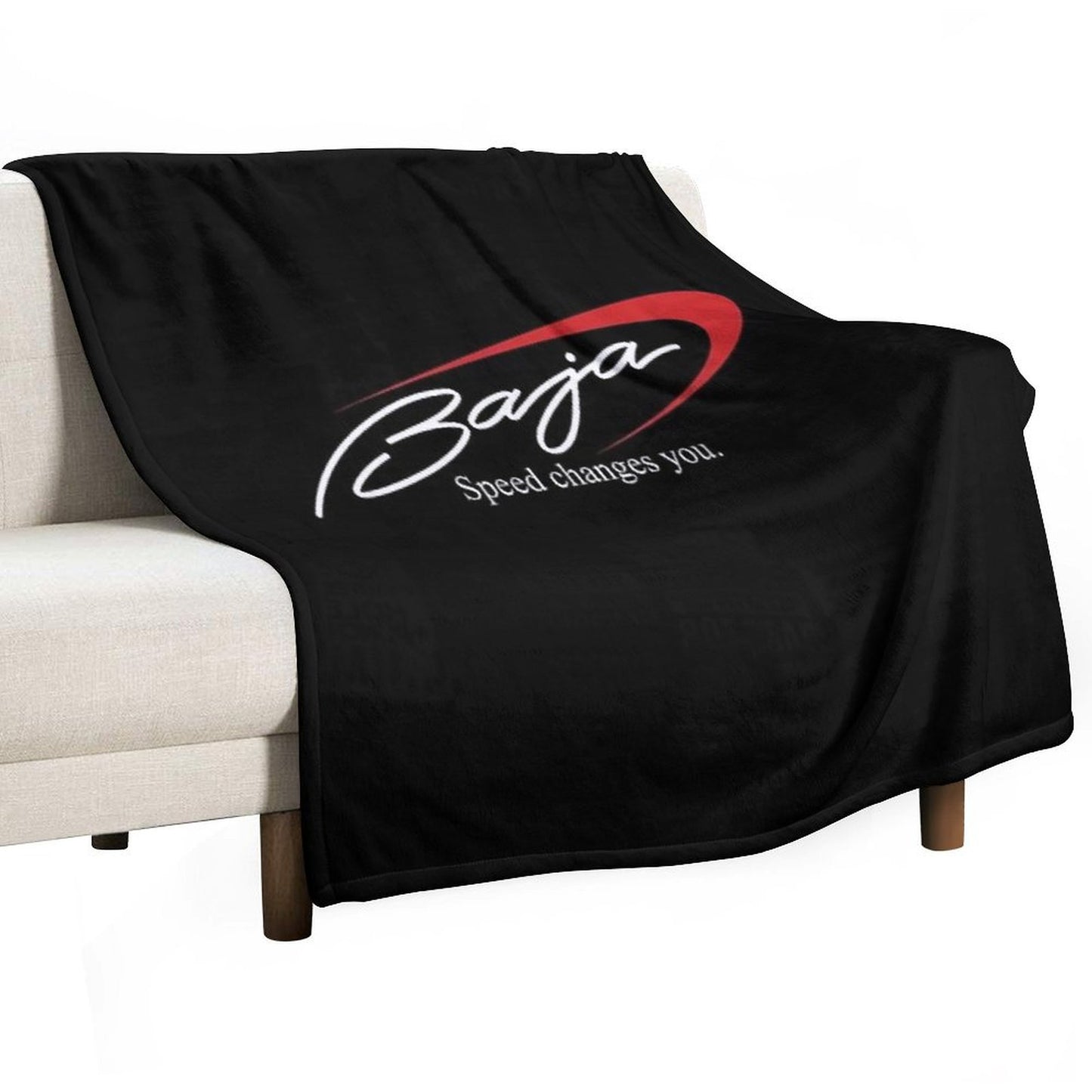 Baja Boats Logo Throw Blanket